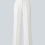 Beyaz Kumaş Pantolon