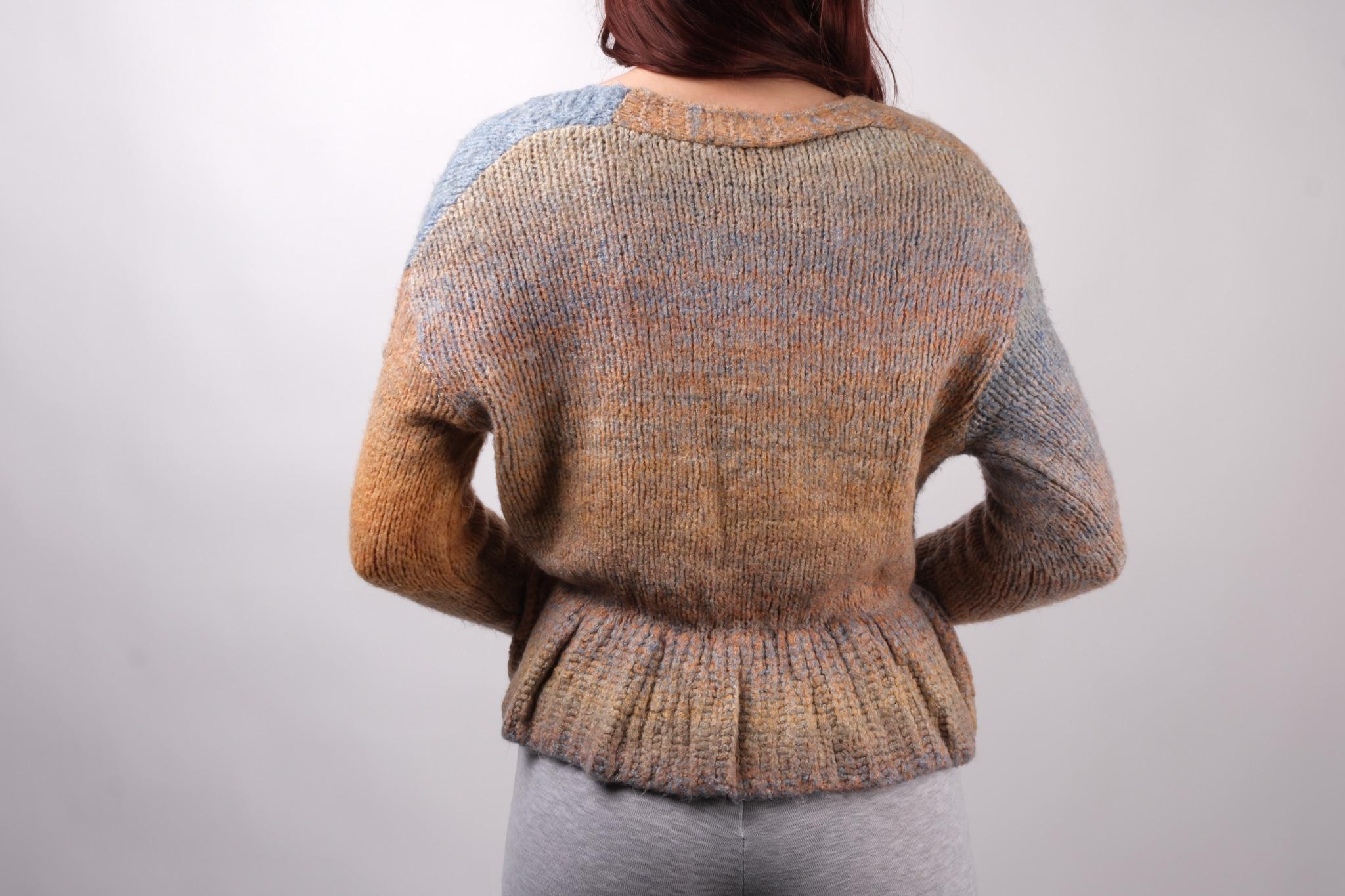 Açık Renkli Triko Hırka - Görsel 3