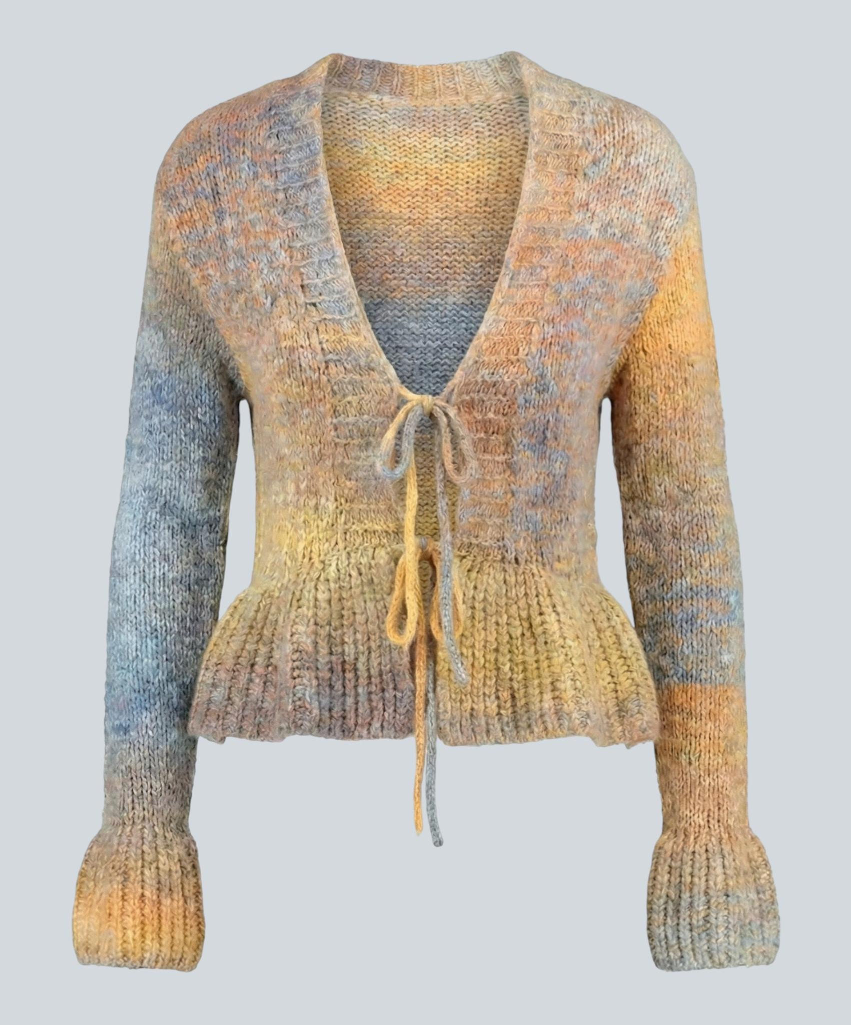 Açık Renkli Triko Hırka