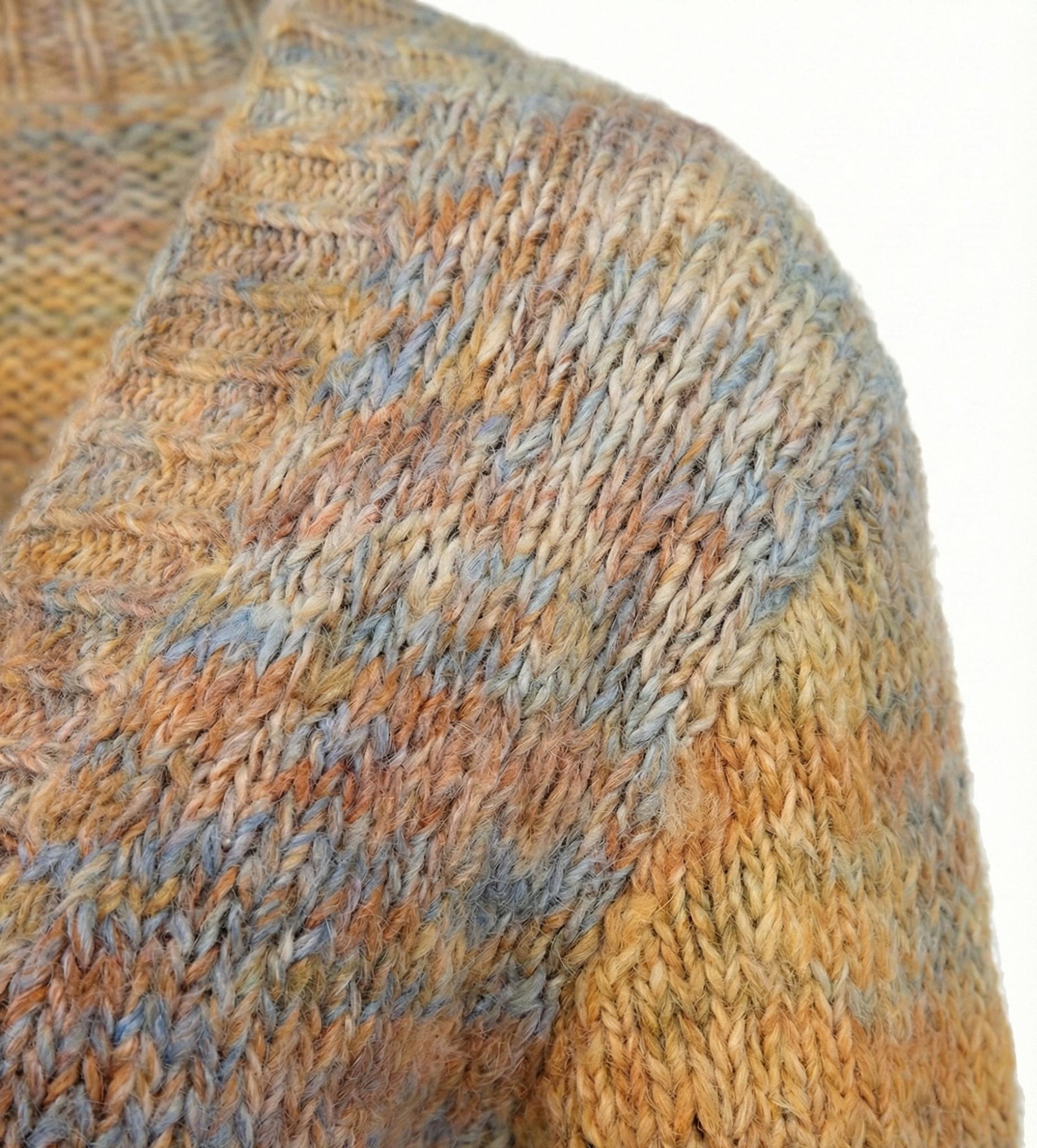 Açık Renkli Triko Hırka - Görsel 4